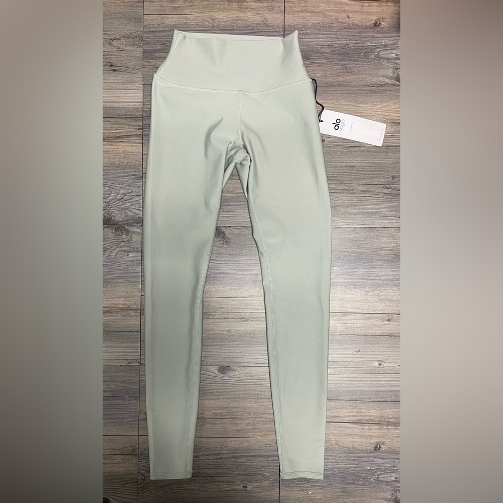 ALO Yoga Green High-Waisted Leggings